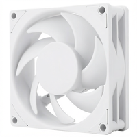 Kipas Pendingin PC Slimline 80mm Speedy 4pin PWM Kipas Casing CPU 2200RPM Tenang 15mm Kipas Pendingin Mini Ventilasi
