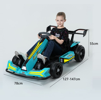 Nuevo Diseño 2026, Auto de Juguete para Niños, Go-Kart con Doble Motor, Batería de 24v, Go-Kart Eléctrico con Pedales para Niños