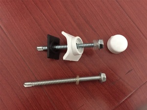 <span class=keywords><strong>PVC</strong></span> Tuile <span class=keywords><strong>Accessoire</strong></span> Vis bouchons étanches Installation - Product Image 4