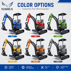 Miniexcavadora NIMBUS de 4 Toneladas con Enganche Rápido Mecánico Opcional, Disponible en Almacén, Logotipo Personalizado, para Ingeniería Municipal - Product Image 4