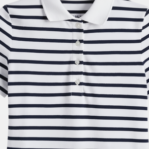 Diseño clásico logotipo personalizado logotipo promocional mujer verano manga corta punto Polo mujer compresión sin mangas rápido - Product Image 1