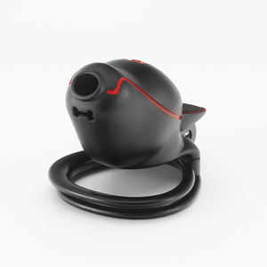 Niusida กรงสุนัขตัวผู้แบบล็อคได้อุปกรณ์เซ็กซ์ทอยสำหรับผู้ชายพร้อมห่วงฐาน4อัน - Product Image 5