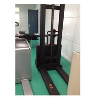 Gerbeur électrique HELI 1200 kg 3,5 m avec batterie au lithium, gerbeur autoporté, stabilisateurs réglables, gerbeur électrique pour entrepôt