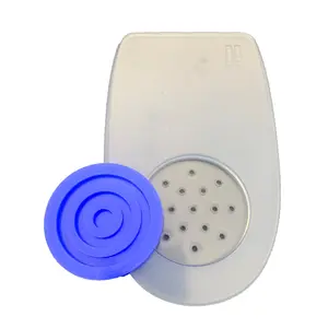 Coussinet de talon en gel de <span class=keywords><strong>silicone</strong></span> anti-douleur pour épine calcanéenne, amovible, pour <span class=keywords><strong>tendinite</strong></span> d'Achille, avec absorption des chocs et invisible - Product Image 1