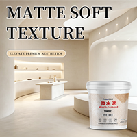 Revêtement de sol en microciment haute résistance, résistant à l'usure, faible teneur en COV, formule bicomposante, pour showroom, cloisons sèches, salle de sport