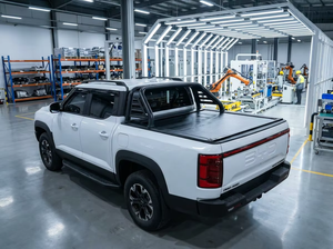 Toldo Retráctil Manual Profesional de Aluminio para Camioneta BYD Shark 6 2024+, Cubierta Rígida Impermeable para la Caja de la Camioneta - Product Image 3