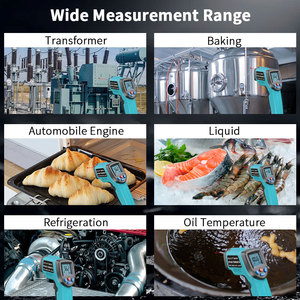 Zoyi GM320 Nhiệt kế hồng ngoại không tiếp xúc công nghiệp LCD hiển thị nhiệt độ nhà bếp nhiệt độ dầu thực phẩm - Product Image 5