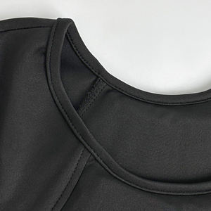 Gilet Tattico Multifunzionale <span class=keywords><strong>IIIA</strong></span> con Protezione Nascosta, Maglietta Protettiva con Piastra Interna in PE/Aramide per Protezione Corporea, Nero e Bianco - Product Image 3