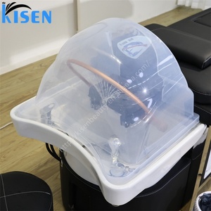 KISEN Lit de massage japonais pour spa capillaire, bassin de lavage de cheveux et de thérapie aquatique, table de mobilier de salon, lavabo de spa pour pédicure et shampoing, à vendre - Product Image 5