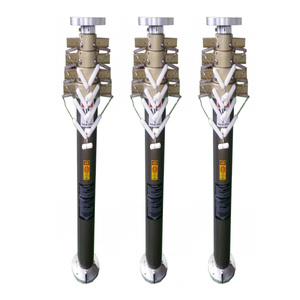 Mât télescopique pneumatique de 30 kg, 6 m - 12 m, pour télécommunications et éclairage, avec trépied - Product Image 1
