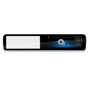 Système stéréo Android double écran 12,3 pouces avec <span class=keywords><strong>compteur</strong></span> <span class=keywords><strong>de</strong></span> <span class=keywords><strong>vitesse</strong></span> intégré, mise à niveau des anciens tableaux <span class=keywords><strong>de</strong></span> bord pour Mercedes-Benz Classe S W222 2014-2017 - Product Image 1