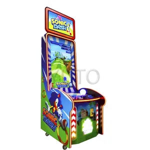 Hot bán Sonic Dash Arcade xổ số giải trí trong nhà vé công viên Redemption trò chơi máy để bán