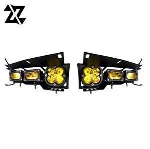 Accesorios para coche, luces antiniebla de parachoques delantero modificadas, luz antiniebla, luz de circulación diurna, foco de parachoques delantero para <span class=keywords><strong>Ford</strong></span> <span class=keywords><strong>Bronco</strong></span> - Product Image 1