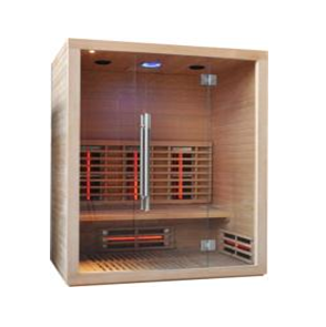 Hiện đại 3 người đầy đủ phổ hồng ngoại phòng tắm hơi tiên tiến công nghệ sưởi ấm thông phòng khách phòng ngủ biệt thự công viên Bảng điều khiển hơi nước - Product Image 2