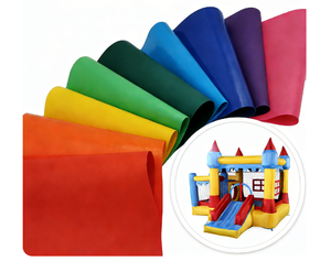 Tissu pour produits gonflables en PVC (Château, Toboggan, Piscine) - 0,5 mm, Imperméable, Ignifuge, Résistant aux UV - Product Image 1