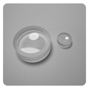 Lentes Plano-convexas esféricas recubiertas ópticas BK7 K9 de alta calidad personalizadas, microscopio de cuarzo, lente convexa Mensicus - Product Image 1