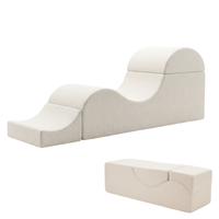Fauteuil de yoga pliable portable en mousse souple pour le sol, chaise longue de méditation pour les étirements, le fitness et la relaxation à domicile