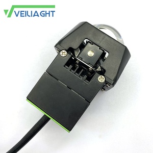 全新设计 1.6 英寸摩托车 LED 雾灯，1.5 英寸方形摩托车头灯投影镜片 3500 流明白光 - Product Image 3