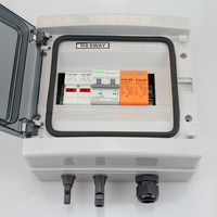Boîtier de jonction IP67 certifié TUV DC1000V 40KA Amp pour panneau solaire, boîtier de combinaison de chaînes photovoltaïques CHLNP HRPV