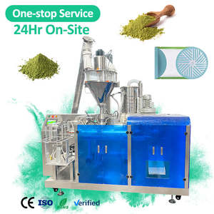 Máquina Multifunción Semiautomática Vertical para Envasado de Polvo en Bolsas con Cierre, Ideal para Polvo de Chile y Leche en Polvo - Product Image 1