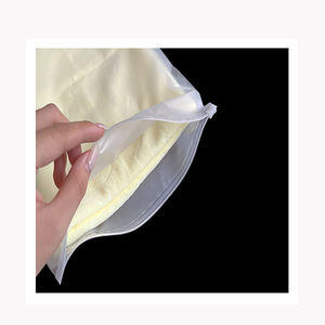 Sacs à fermeture éclair en noir mat de sécurité pour vêtements Flyers réutilisables en poly courrier d'expédition en plastique - Product Image 6