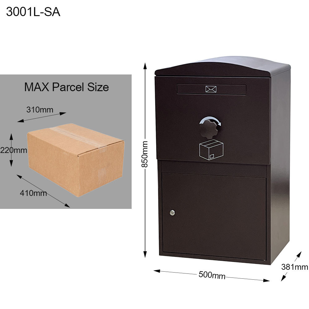 3001V2 Large Standalone Parcel Drop Box