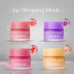 Mascarilla Labial Eelhoe de 4 Sabores: Fresa, Uva, Pomelo y Melocotón, OEM, Hidratante, Exfoliante y Nutritiva, Bálsamo Labial - Product Image 2
