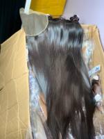 Stock local US, Lots de cheveux naturels bruts de grade 15A, bouclés profonds indiens, 100% cheveux humains vierges avec cuticules alignées, Ondulation naturelle