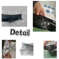 Sacs en Mylar personnalisés en gros, imprimés, anti-odeur, en aluminium avec fermeture éclair pour le stockage alimentaire en vrac