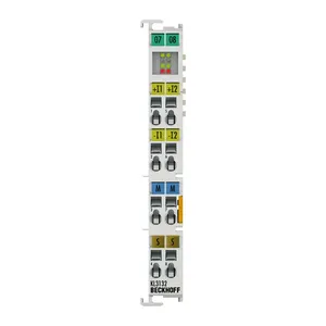 BECKHOFF KL3132 |   Terminal de bus, entrada analógica de 2 canales, voltaje, 16 bits, diferencial, alta precisión - Product Image 1