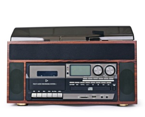 Lecteur de plateau tournant tout en un, entièrement automatique, avec change automatique, <span class=keywords><strong>Cassette</strong></span>, USB SD, enregistrement, CD, RADIO - Product Image 2