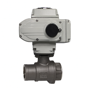 COVNA 90-Day Window <b>12V</b> DN50 PN25 BSP Thread Electric Actuator <b>Motor</b> Operated Ball Valve - Product Image 1
