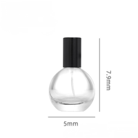 Fea personalizado 13mm 15mm bomba de perfume a prueba de fugas cilindro redondo plata oro negro Tapa de botella de perfume de aluminio logotipo personalizado