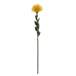 Nueva Flor de estilo chino hecha a mano simulada aguja de plástico cojín flor arte moderno arreglo floral accesorios largos - Product Image 5