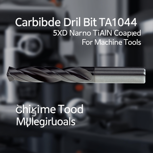 Foret en carbure TA1044 5xD Nano TiAlN revêtu pour machines-outils - Product Image 3