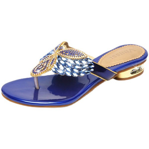 Sandalias de Playa con Pedrería para Mujer, Modelo 2026, Transpirables, Tacón Bajo, Venta Directa de Fábrica, Calzado para Vacaciones - Product Image 5