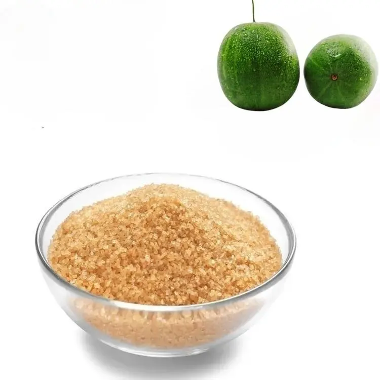 Atacado monge fruta açúcar substituição 1:1 Marrom Monkfruit Açúcar ceto dieta dourado monge fruta adoçante 1kg com private label