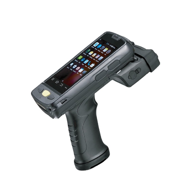 Convenient Handheld RFID Reader C72 with ABS Material IP65 Protection 8cm Reading Distance UHF RFID for Various Applications