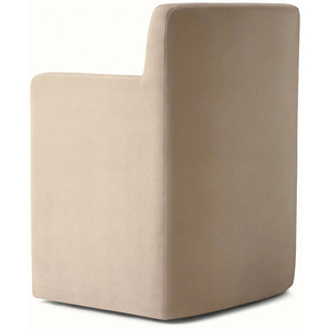 Meubles de salle à manger en bois massif minimaliste - <span class=keywords><strong>Fauteuil</strong></span> rembourré / Chaise de salle à manger |   Meubles d'hôtel personnalisables |   Direct d'usine - Product Image 5