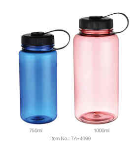 Botellas de Agua Deportivas Reutilizables de Tritán, Resistentes a Altas Temperaturas, con Impresión Personalizada, Aptas para Alimentos, a Prueba de Explosiones, para Estudiantes - Product Image 1