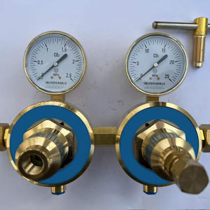 Régulateur de pression de dioxyde de carbone à deux étages YQJ-11 en laiton pour gaz argon, double manomètre - Product Image 3