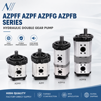 Pompe hydraulique Zhanpeng AZPFF AZPF AZPFG AZPFB Série AZPFF-11-008/ 004RAB0101 Pompe hydraulique à double engrenage haute pression