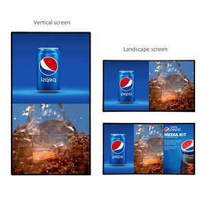 <span class=keywords><strong>Pantalla</strong></span> LCD de 75 <span class=keywords><strong>pulgadas</strong></span> para publicidad en interiores, con marco ultrafino, señalización digital, máquina de publicidad montada en la pared. - Product Image 5