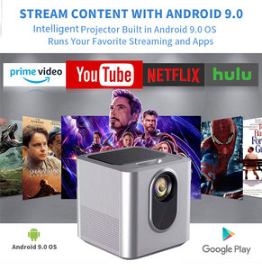 Proyector de vídeo portátil T6 con enfoque eléctrico 4K Android 5G WiFi 2 + 16G RAM ROM 5800 lúmenes para cine en casa al aire libre Mini Proyector - Product Image 5