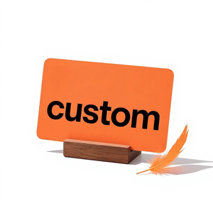<span class=keywords><strong>Carte</strong></span> <span class=keywords><strong>de</strong></span> remerciement professionnelle personnalisée <span class=keywords><strong>de</strong></span> haute qualité, affiche promotionnelle, <span class=keywords><strong>carte</strong></span> en papier avec coins arrondis - Product Image 2