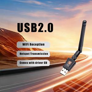 อะแดปเตอร์ไวไฟ USB แบบดูอัลแบนด์ IFA01 LC 600mbps 2.4/5.8ghz การ์ดเชื่อมต่อเครือข่ายไร้สาย Wifi - Product Image 5