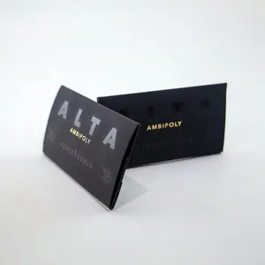 Black Soft Touch Paper Envelopes Golden Stamping UV Spot Paper Gift Credit Card Holder Packaging ECustom Envelope Box