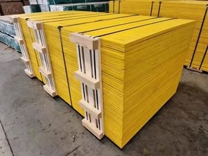 AA Wholesale Contreplaqué de coffrage marin jaune moderne imperméable 3 plis 18/21/27mm avec âme en épicéa/abriquet/pin pour hôtels et villas Garantie 1 an - Product Image 5