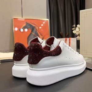 Zapatos de Diseñador de Alta Calidad para Hombre y Mujer, Zapatillas Deportivas Versátiles y Sencillas, de Cuero Genuino, para Caminar, Deporte y Uso Diario - Product Image 2