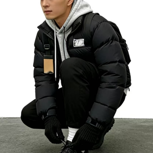 Chaqueta The <span class=keywords><strong>North</strong></span> <span class=keywords><strong>Face</strong></span> para <span class=keywords><strong>hombre</strong></span>, de lujo, acolchada con algodón, para invierno, de alta calidad, informal, con cremallera, para actividades al aire libre. - Product Image 5